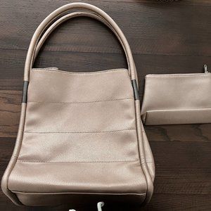 Neiman Marcus Light Gold Tote Bag